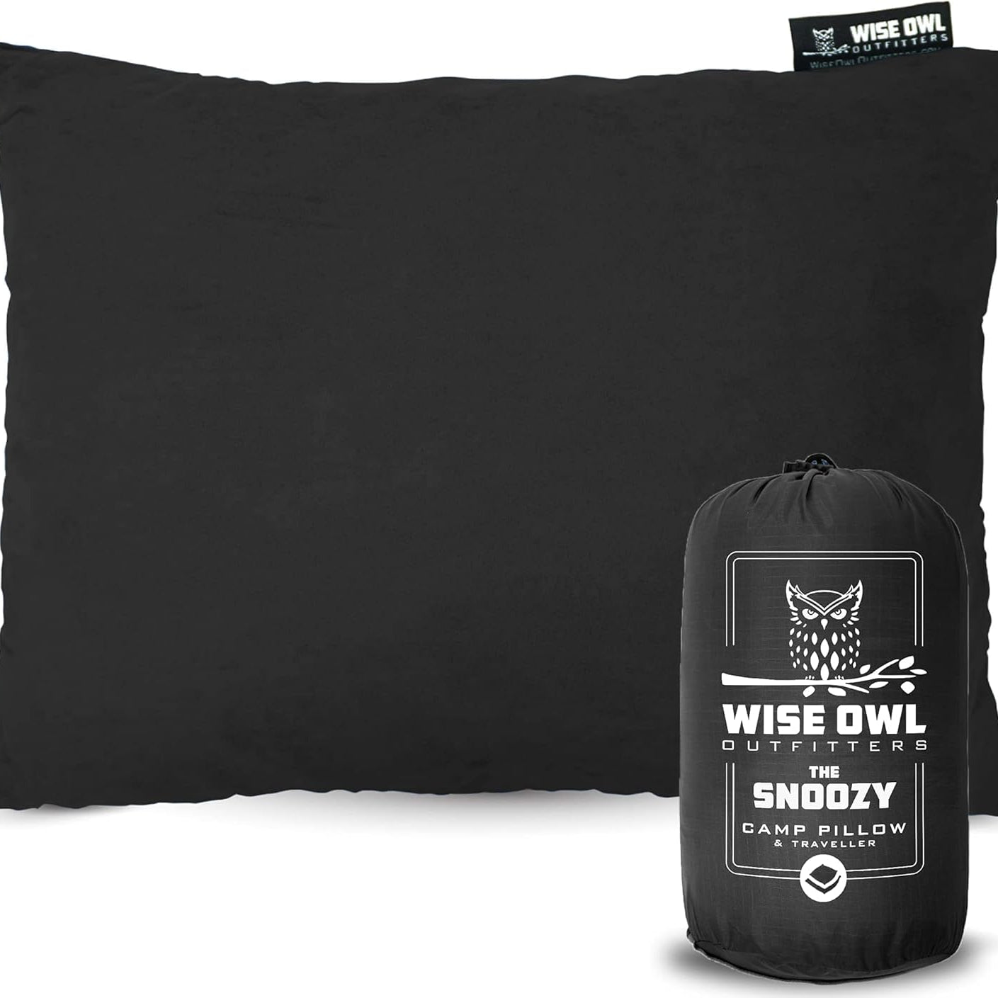The Snoozy | Camp & Travel Memory Foam Pillow