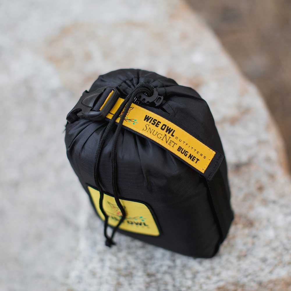 Our hammock bug nets should be included in your camping gear to keep bugs away.