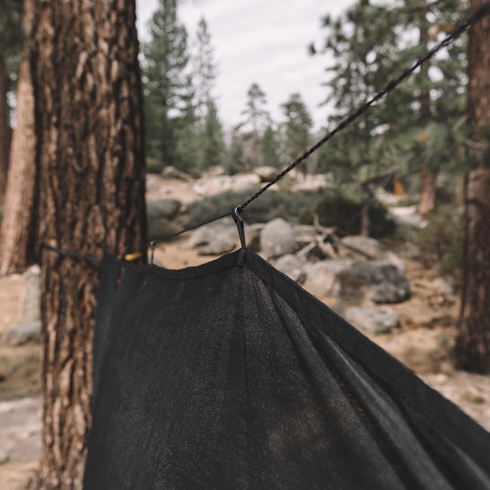 Hammock bug nets keep away pests while you’re enjoying your hammock.