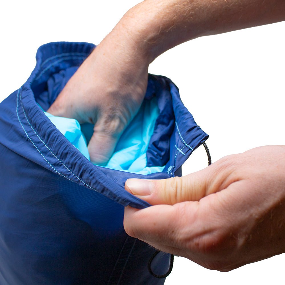 Stay toasty with a hammock underquilt.