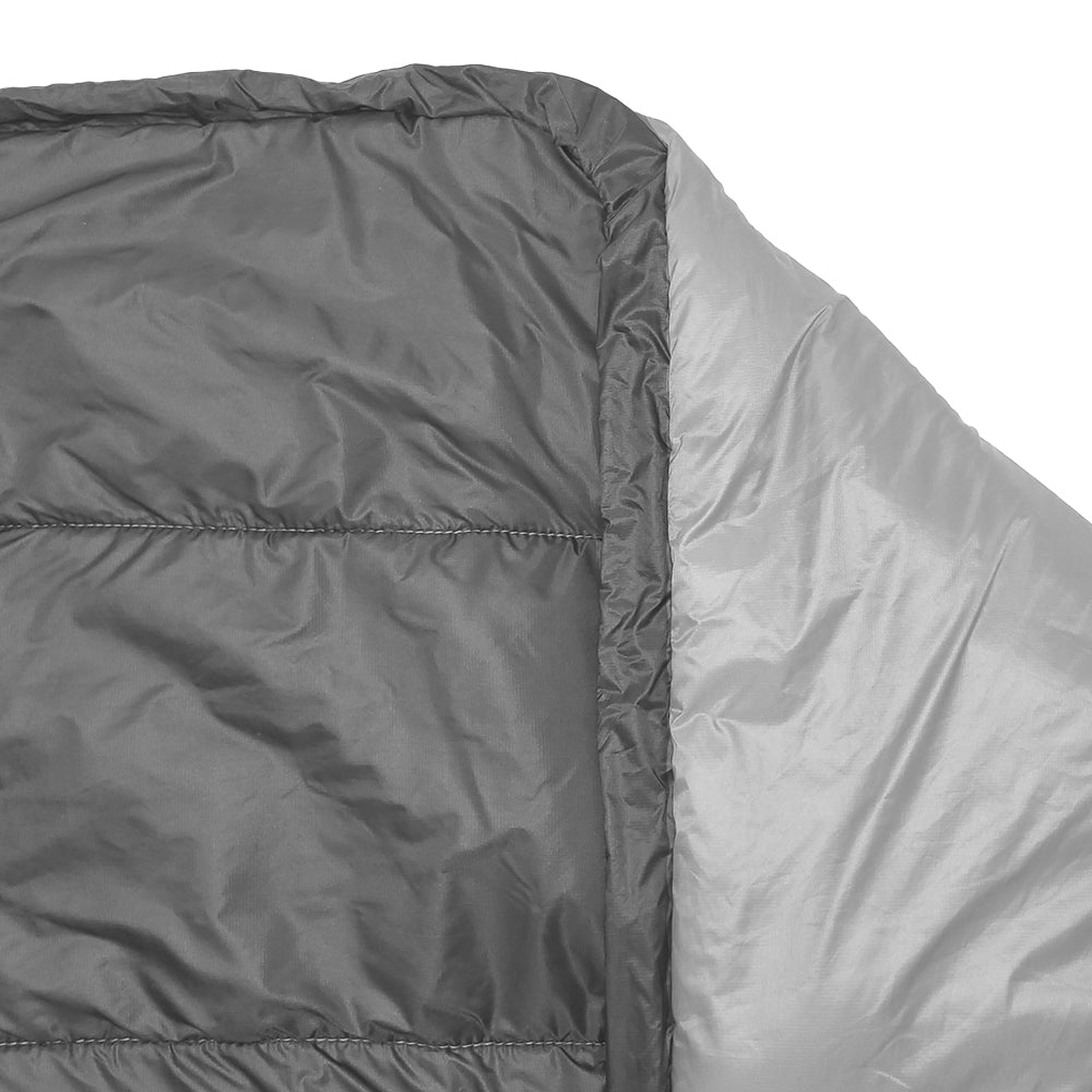 Winter backpacking is easier with a hammock underquilt.