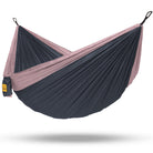Use a portable hammock while camping.