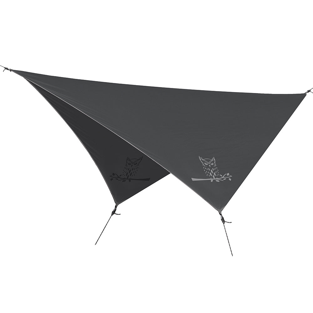 Our waterproof hammock tarps are perfect for camping.