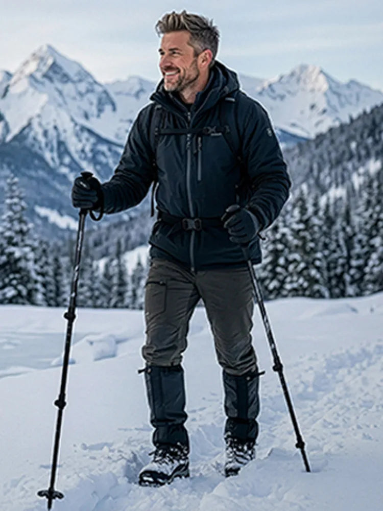 Hiking with TrailBuddy CF trekking poles