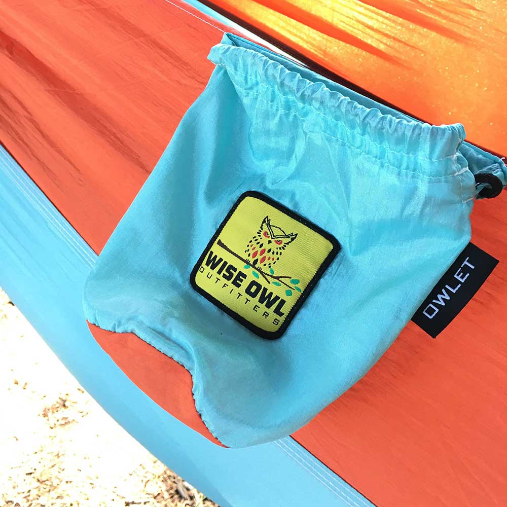 Cloud Blue & Tangerine gear bag