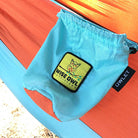 Cloud Blue & Tangerine gear bag