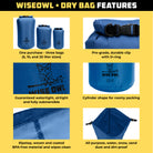 Blue Dry Bag Infographic