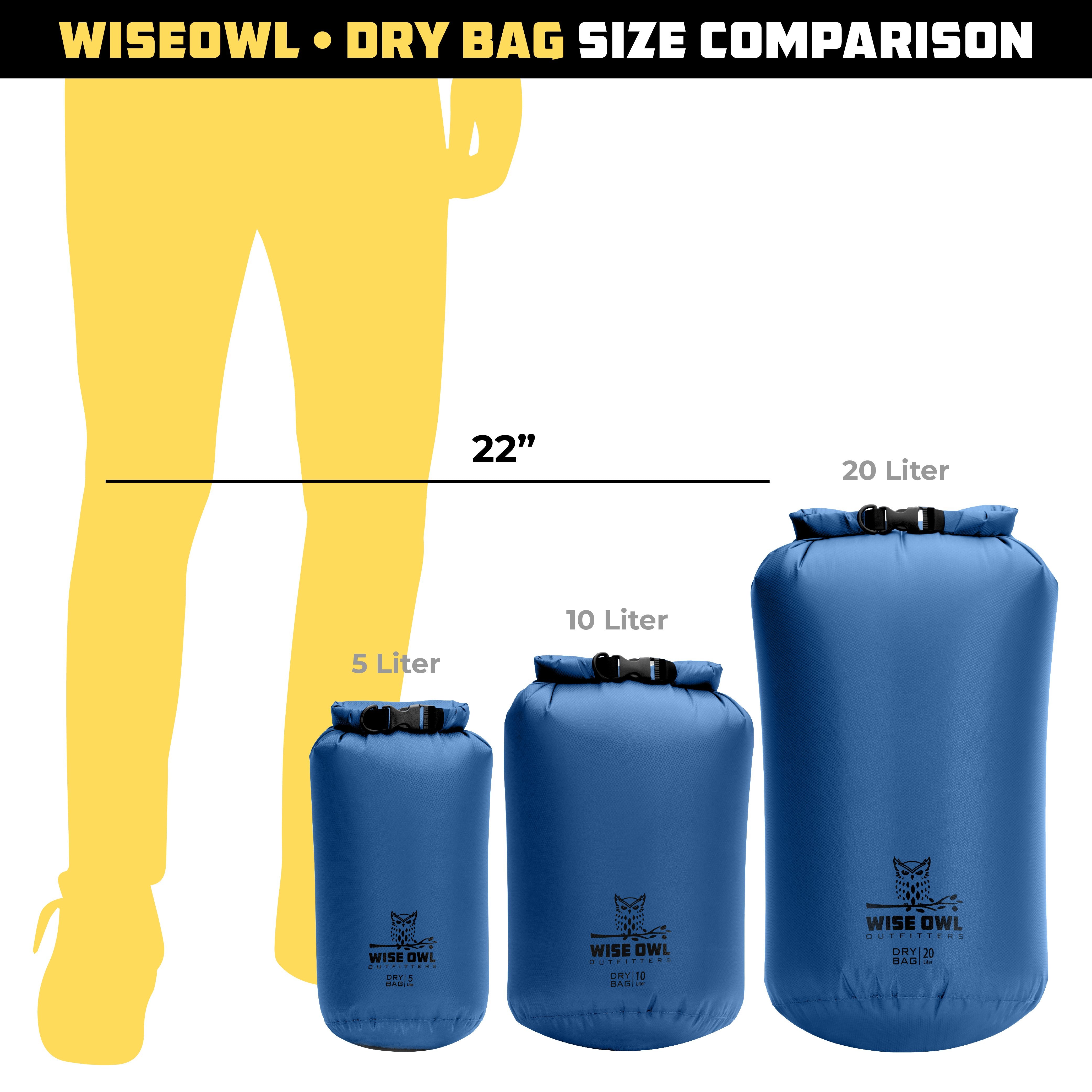 Blue Dry Bag Comparison