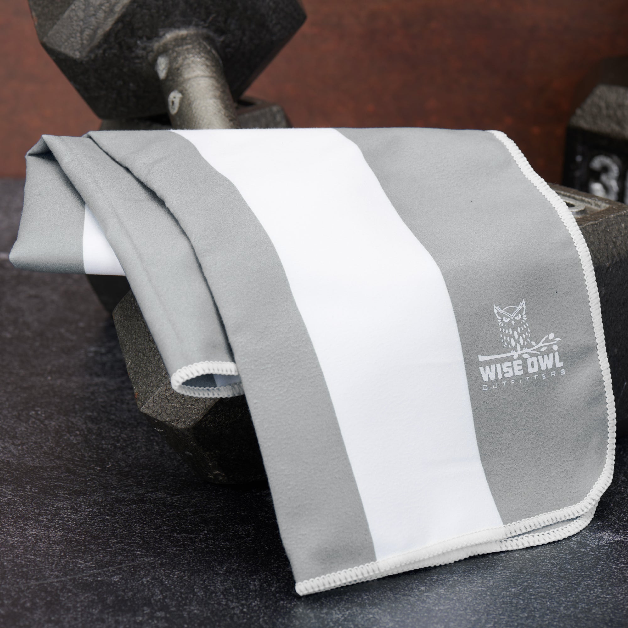 Grey Gym Towel