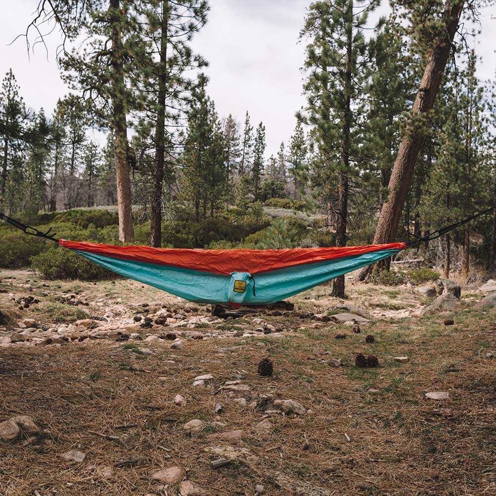 Cloud Blue & Tangerine kids hammock