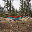 Cloud Blue & Tangerine kids hammock