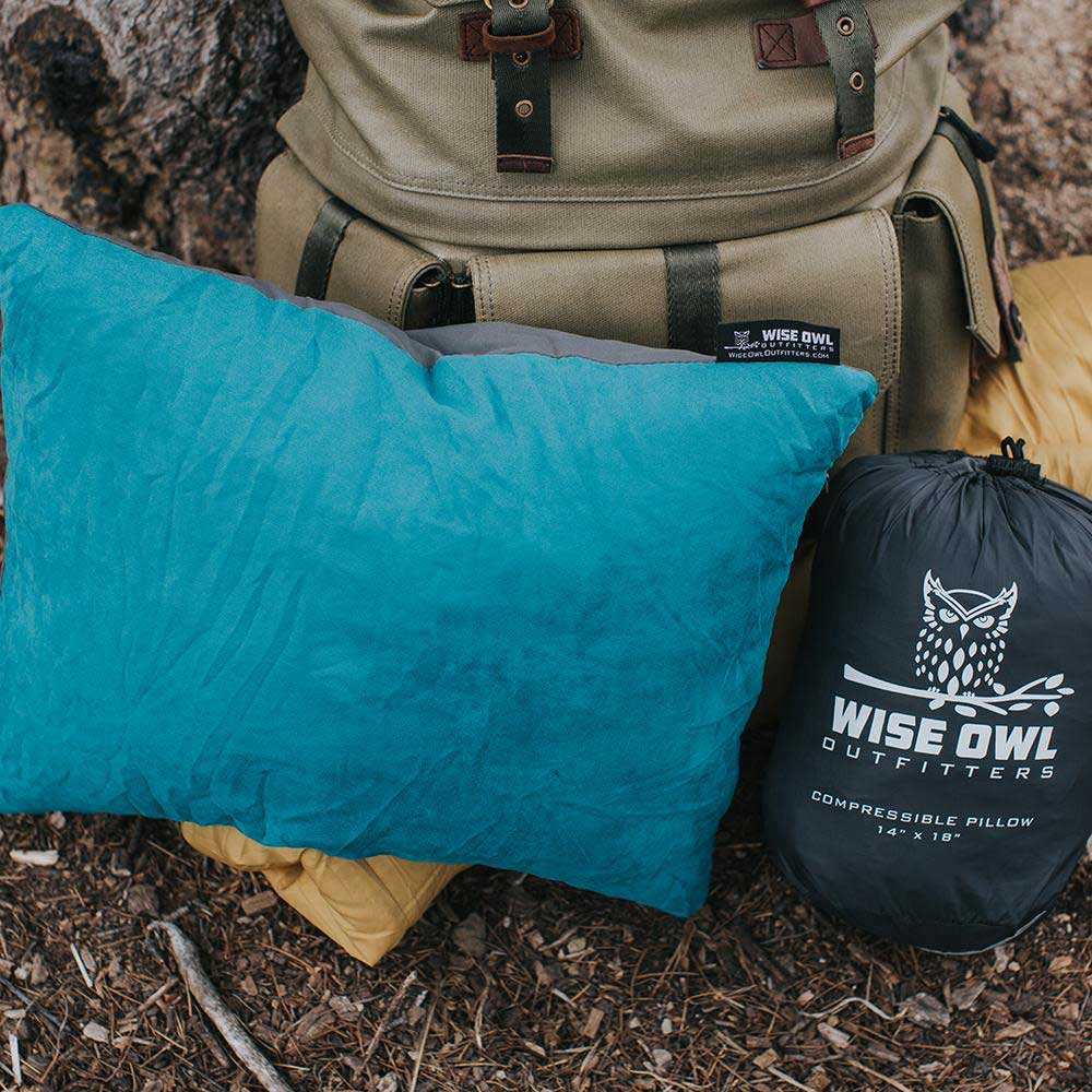 Our Wise Owl camping pillows are essential for your camping gear.