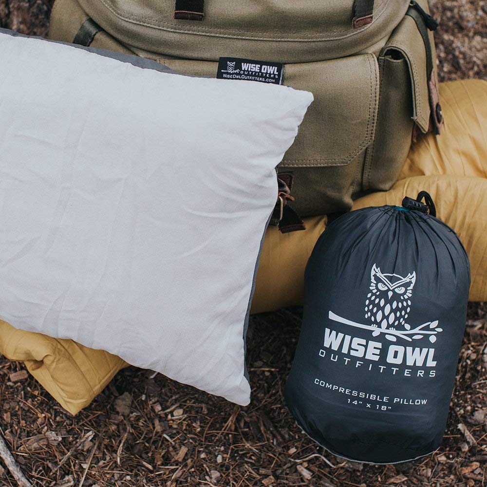 Camping gear should always include camping pillows.