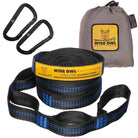 Use our hammock straps with Wise Owl hammocks. 