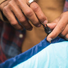 Use a hammock underquilt to keep you warm while hiking. 