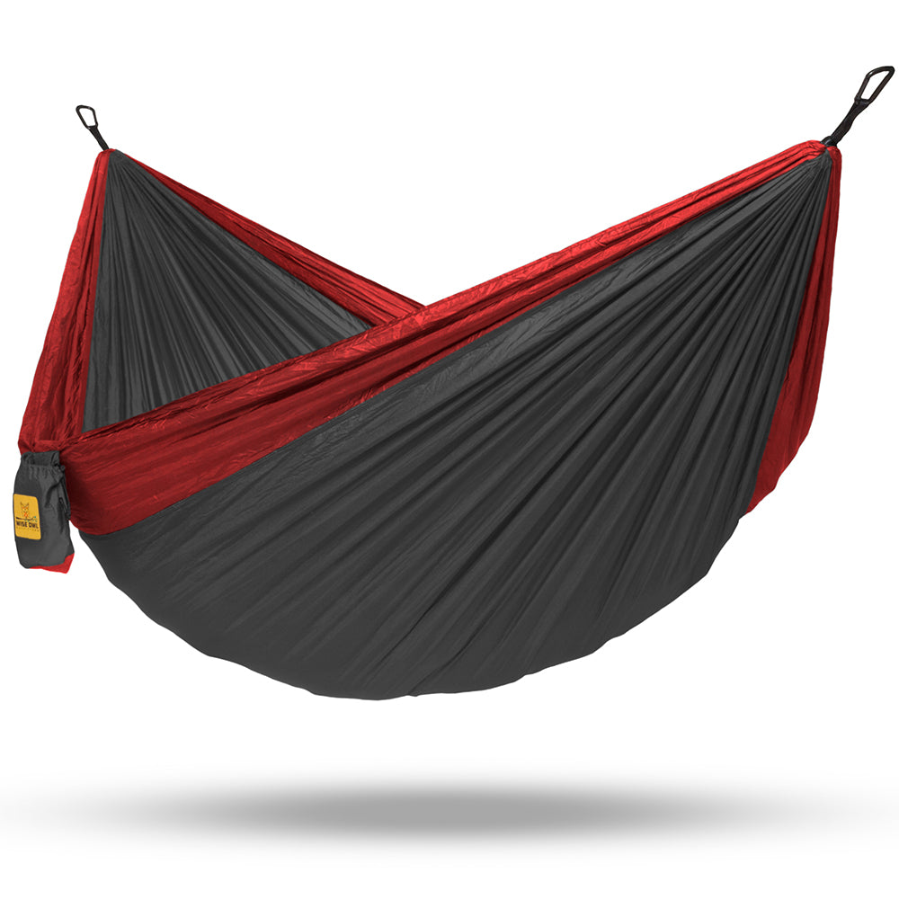 Portable hammocks are perfect while camping to enjoy nature. 